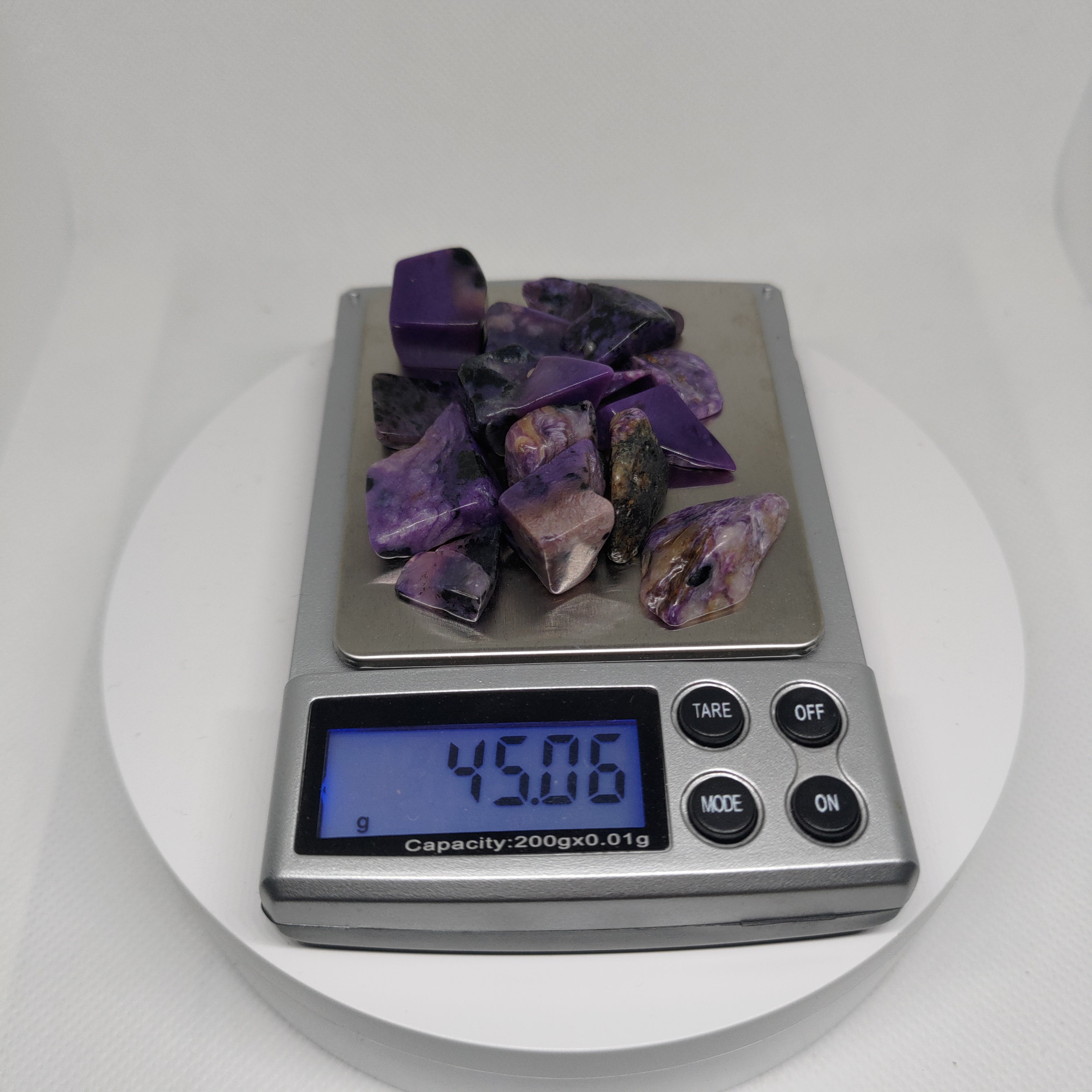 Charoite Tumbled Lot (Small) Ref: 0188